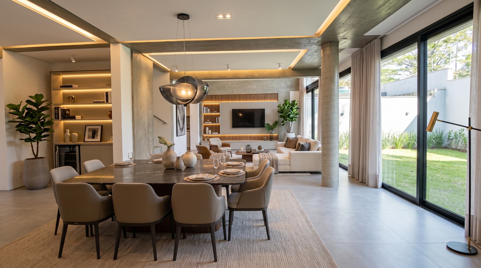 Living decorado